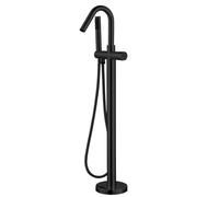 Ogomondo Miscelatore a Pavimento Per Vasca Freestanding Black Delhi in Ottone - : , CONFEZIONE: 1 pz., Tinta: Nero