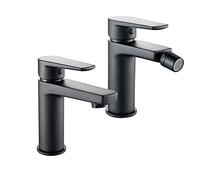 Ogomondo Miscelatori Bidet Lavabo Serie Africa Colore Nero