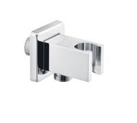 Ogomondo Presa Acqua Quadrata In Ottone Cromato con Attacco Doccetta