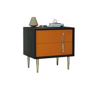 OGOODLE Comodino quadrato creativo nordico con cassetto portaoggetti comodino casa soggiorno camera da letto comodino semplice armadio laterale camera da letto comodini