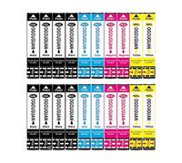 OGOUGUAN 16XL Cartucce d'inchiostro per Epson 16 Multipack Compatibili con Epson Workforce WF-2010 WF-2510 WF-2520 WF-2530 WF-2540 WF-2630 WF-2650 WF-2660 WF-2750 WF-2760(20pcs)