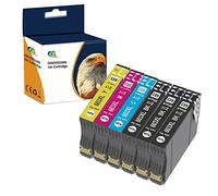 OGOUGUAN 603 XL Compatibili Cartucce d'inchiostro per Epson 603 603XL per Expression Home XP-3100 XP-4100 XP-2100 XP-2105 XP-3105 WF-2850 WF-2835 WF-2830 (Nero Ciano Magenta Giallo, 6-Pack)