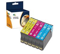 OGOUGUAN 603XL Cartucce Compatibili per Epson 603 XL per Expression Home XP-2100 XP-2150 XP-2155 XP-3100 XP-3150 XP-3155 XP-4150 WF-2810 WF-2820 WF-2830 WF-2840 (Ciano Magenta Giallo, 6-Pack)