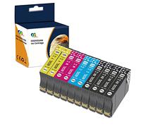 OGOUGUAN 603XL Cartucce Compatibili per Epson 603XL 603 per Expression Home XP-2100 XP-2150 XP-2155 XP-3100 XP-3150 XP-3155 XP-4150 Workforce WF-2810 WF-2820 WF-2830 WF-2840 WF-2845 WF-2870(10 Pack)