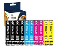 OGOUGUAN 604XL Cartucce Compatibili per Epson 604 XL per Expression Home XP-2200 XP-2205 XP-3200 XP-3205 XP-4200 XP-4205 Workforce WF-2910 WF-2930 WF-2935 WF-2950 (10 Pack)