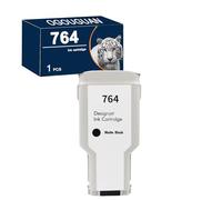 OGOUGUAN 764 (300ML) Compatibile con cartucce d'inchiostro HP 764 3WX40A 3WX41A C1Q13A C1Q14A C1Q15A 3WX42A per plotter HP Designjet T3500 (MBK/3WX40A)