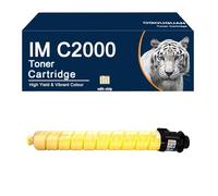 OGOUGUAN Alta capacità Compatibile Cartuccia Toner IM C2000 842314 842313 842312 842311 Compatibile per Ricoh IM C2000 IM C2500 IM C2000A IM C2500A (Y:10500)