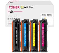 OGOUGUAN Cartucce Toner 220X 220A per 220X Toner Set Compatibile per Color Laserjet Pro MFP 4302dw 4302fdw 4202dw 4302 fdw 4202dn 4302fdn,W2200X W2201X W2203X ,4 Colors