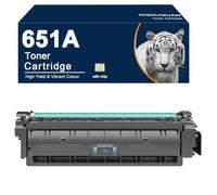 OGOUGUAN Cartuccia toner compatibile 651A CE340A CE341A CE342A CE343A Sostituzione per HP Laserjet MFP M775 M775dn M775f M775z M775z+ (CE341A/651A)