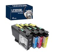 OGOUGUAN Compatibile Cartuccia d'inchiostro LC-3233 LC3233 XL LC3233XL LC3233BK LC-3233BK LC-3233C LC-3233M LC-3233Y Sostituzione per Brother DPC-J1100DW