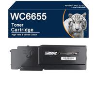 OGOUGUAN WC6655 Cartuccia toner compatibile 6655 106R02745 106R02746 106R02747 106R02744 per Xerox WorkCentre 6655i Sostituzione per Xerox WorkCentre 6655 65i (1 Nior)