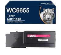 OGOUGUAN WC6655 Cartuccia toner compatibile 6655 106R02745 106R02746 106R02747 106R02744 per Xerox WorkCentre 6655i Sostituzione per Xerox WorkCentre 6655 65i (1 Magenta)
