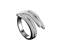 Ogquaton 1X Anelli da donna Misura regolabile Lady Gioielli Argento Conveniente