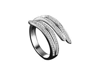 Ogquaton 1X Anelli da donna Misura regolabile Lady Gioielli Argento Conveniente