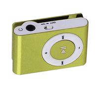 Ogquaton Candy Colors Lettore MP3 Mini Portatile in Metallo con Clip Sportiva, Lettore Musicale Senza Scheda di Memoria con Slot TF, Portatile e Utilissimo