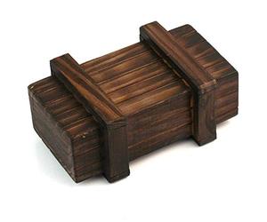 Ogquaton Intelligence Rompicapo Scatola di puzzle magica Mini scomparto segreto in legno Regalo durevole e pratico