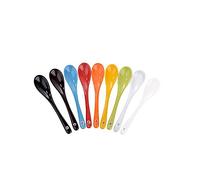 Ogquaton Set di cucchiaini da caffè Mestolo in ceramica 7 pezzi/set in diversi colori Durevole e utile