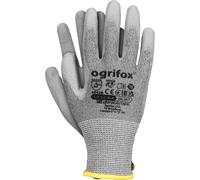 Ogrifox OX-HIIT Confezione Guanti in Nylon e Fibra di Vetro, Guanti Protettivi, Guanti da Lavoro, Guanti in Poliestere OX.12.964, Verde-Nero, Taglia: 8, 120 Paia
