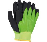 Ogrifox OX-WINGREEN Confezione Guanti in Lattice, Guanti Protettivi, Guanti da Lavoro, OX.12.330, Verde-Nero, Taglia: 10, 72 Paia