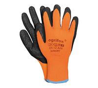 Ogrifox OX-Winort_10 Guanti protettivi, Ox.12.326 Winort, arancione-nero, 10 misure, confezione da 12