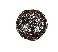 Ogrodzenia Wiklinowe Sfera in Vimini Ø 40 cm Decorazione di Giardini e Case Vimini Palle Decorative Treccia di Vimini