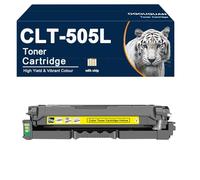 OGUAN Cartucce Toner Nero Ciano Giallo Magenta CLT-505L CLT-K505L compatibili per Samsung Proxpress C2620 C2670 C2680FX C2620DW C2670FW (Yellow:3500 pagine)