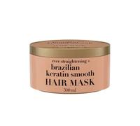 Ogx Cheratina Brasiliana Liscia maschera per capelli 385 ml