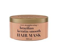 Ogx Cheratina Brasiliana Liscia maschera per capelli 385 ml