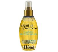 OGX Olio Capelli Renewing + Argan of Marocco Reviving Dry Oil, Olio di Argan per una chioma morbida, setosa e luminosa, Hair oil idratante per capelli secchi, crespi e danneggiati, 118 ml