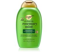 OGX Refreshing scalp+ Rosemary Mint Shampoo (385 ml) per capelli chiarificante che aiuta a rimuovere in modo visibile oli e residui, per tutti i tipi di capelli, in particolare per capelli grassi e