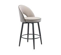 OGYJMSFN Sgabelli da Bar Adjustable Bar Stool Pu Leather Carbon Steel Ideal for Kitchen Islands Restaurants Bars Hotel Receptions(White,62cm)