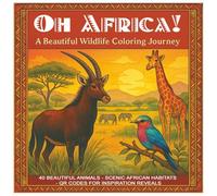 Oh Africa!: A Beautiful Wildlife Coloring Journey