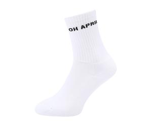 OH APRIL Calzino 'Steffi' nero / bianco Uomo - Premium - Biancheria e abbigliamento da mare - Intimo - Calzini OH APRIL 39-41