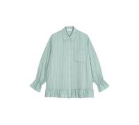 OH APRIL Camicia da donna 'Selina' verde / bianco lana Donna - Premium - Camicie e tuniche - Camicie OH APRIL L