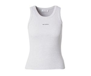 OH APRIL Top 'Dara' grigio chiaro / nero Donna - PROMO - Premium - Maglie e top - Top OH APRIL XL