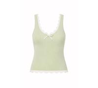 OH APRIL Top in maglia 'Anele' menta / bianco Donna - Premium - Maglie e top - Top OH APRIL M