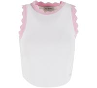 OH APRIL Top in maglia 'Pary' rosa / bianco perla Donna OH APRIL L rosa / bianco perla