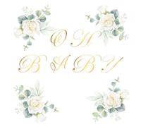 Oh Baby: Memory book, to fill out and paste photos, elegant design lovingly designed: offers space for 20 guests, additional blank pages for free design, gift idea for baby shower