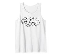 Oh Baby Swirl Script Citazione Oh Baby Text Laurels Canotta