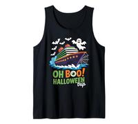 Oh Boo Halloween Crociera Viaggio Fantasma Spettrale Vacanza Donne Uomini Canotta