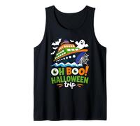 Oh Boo Halloween Crociera Viaggio Fantasma Spettrale Vacanza Vacanza Canotta