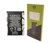 OH-BOX® Batteria compatibile con Nokia BL-5B modelli Nokia 3220, 3230, 5070, 5300, 6021, 6060, 6070, 6080, 6120, 6121, 6124, 7260,7360, N80, N90