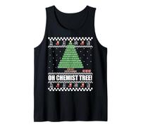 OH Chemist Tree Brutto Natale Chimica Albero Meme Canotta