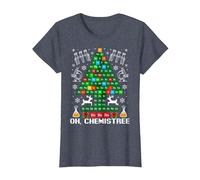 Oh Chemistree Natale Chimica Chimica Scienza Tavola Maglietta, Donna, Pervinca, XL