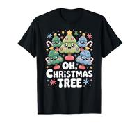 Oh Christmas Tree Christmas Holiday Cookies Candy Canes Maglietta