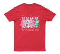 Oh Christmas Tree T-Shirt Unisex Regalo Retrò Divertente Donna Vintage Uomo