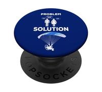 Oh Chute - Paracadute divertente PopSockets PopGrip Adesivo