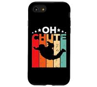 Oh Chute Skydiving Parachutist Skydive Parachuting Skydiver Custodia per iPhone SE (2020) / 7/8