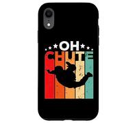 Oh Chute Skydiving Parachutist Skydive Parachuting Skydiver Custodia per iPhone XR