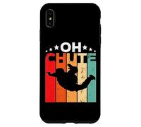Oh Chute Skydiving Parachutist Skydive Parachuting Skydiver Custodia per iPhone XS Max